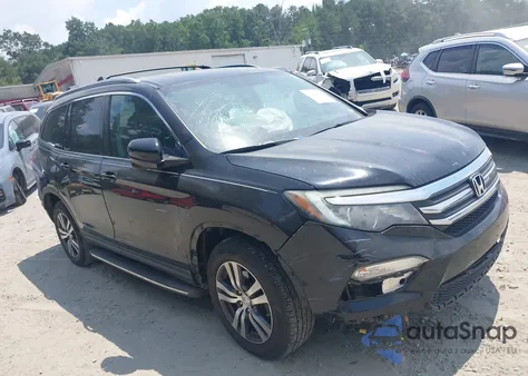 2017 Honda Pilot Ex-L из США, поврежденный, VIN 5FNYF5H51HB030040
